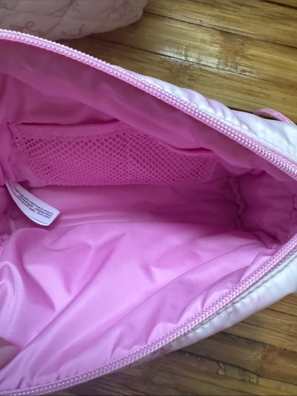 Set with PINK Victoria's Secret LoveShackFancy Quilted Pink Cosmetic Pouch
